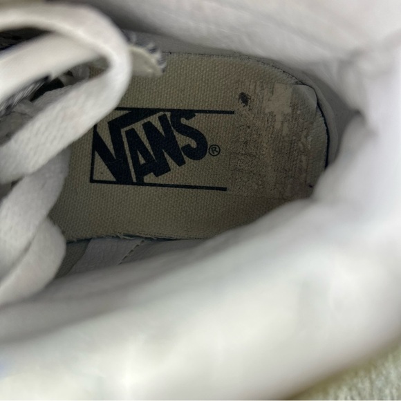 RARE SAMPLE Vans SK8 Hi Reissue Cap Floral High-Top Sneakers Women's Size 7 - Picture 10 of 10